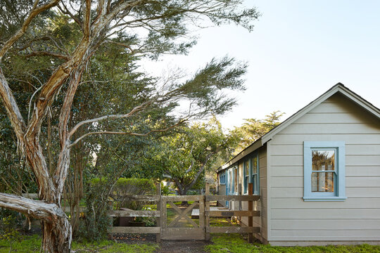 Exterior of home in Bolinas, California