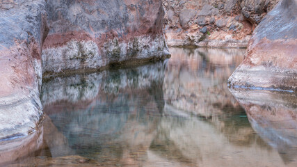 Reflet dans la vallée de paradis