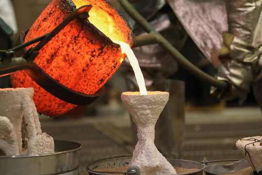 Bronze Pour