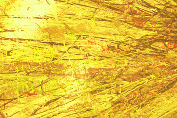 Abstract background painted in golden tones, light and dark shades