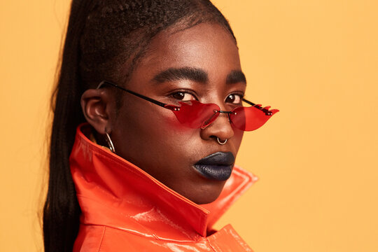 Intense fashion portrait