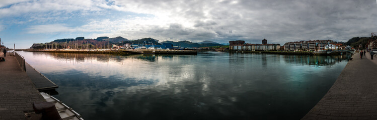 Fishing village in northern Spain