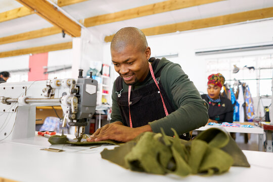 Young African entrepreneur