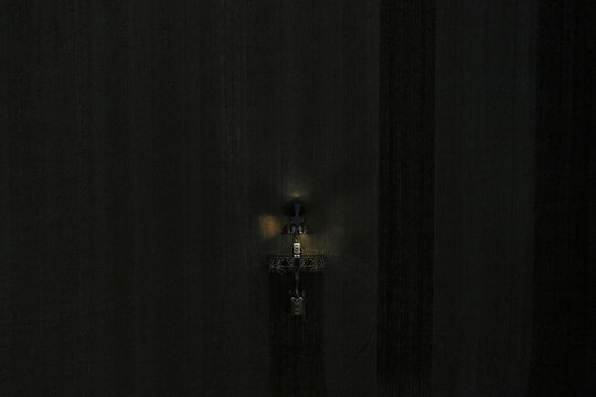 Seeding a Crop at Night