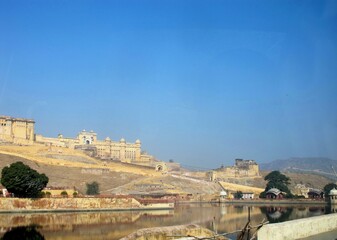 Le fort d'Amber &agrave; Jaipur Rajasthan INDE