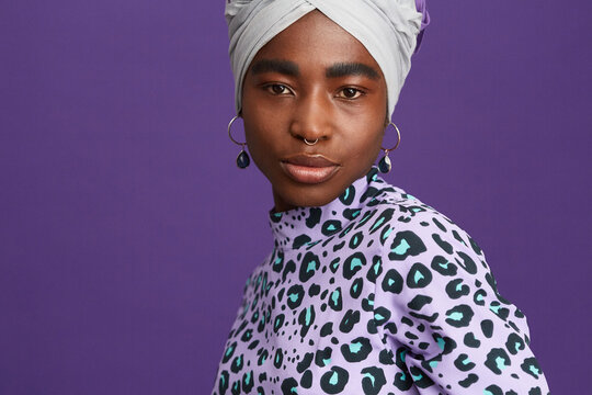 Confident woman portrait