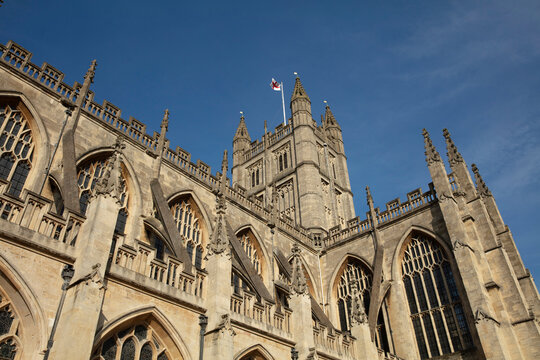 Bath, Somerset, UK, 22nd February 2019, Bath Abbey