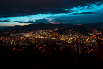 Medellín by night