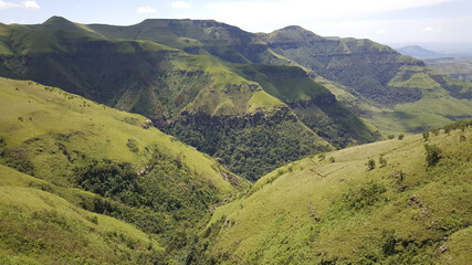 Obraz premium Scenery around Natal Drakensberg National Park