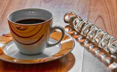 Kaffee mit Dildo