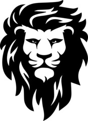 Lion vector illustration, emblem design.