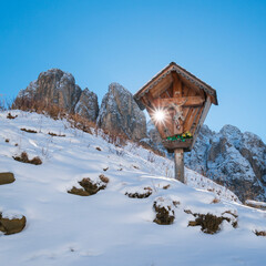 Paso Gardena, Dolomites, Unesco World Heritage Site, Italy, Europe