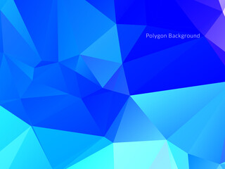 Obraz premium Decorative background with colorful polygon shapes