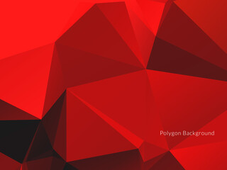 Abstract polygonal triangles colorful background