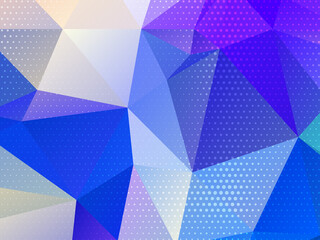 Fototapeta premium Modern colorful geometric polygon background