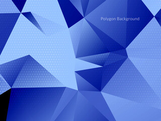 Obraz premium Decorative background with colorful polygon shapes