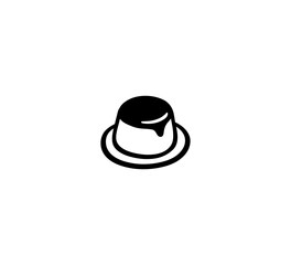 Custard vector isolated icon illustration. Custard icon