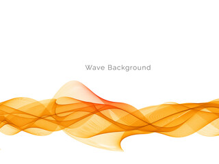 Modern decorative wave stylish dynamic background