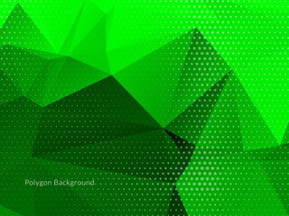 Abstract polygonal triangles colorful background