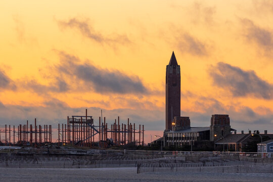 The Jones Beach Pencil Water Tower, Next To WildPlay Element Parks Jones Beach.