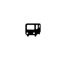 Bus vector isolated icon illustration. Bus icon