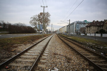 Fototapeta na wymiar austria railway