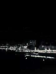 Fototapeta premium View on Kazan city at night