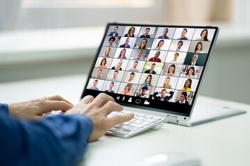 Video Conferencing Webinar Training Business Call