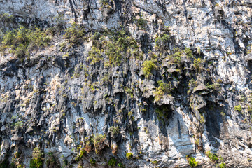 Falaise sur la rivière Li, Chine