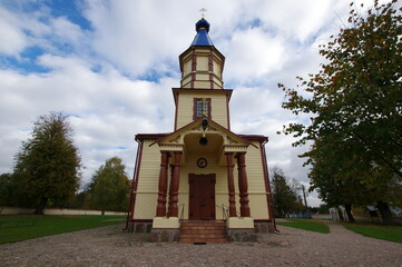 Fototapeta premium Orthodox Church of St. Apostle James Alphaeus in Łosinka