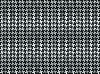 white vector hounds tooth pattern