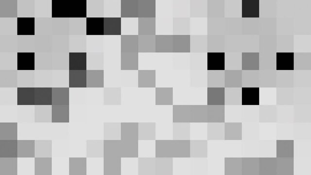 square mosaic pixel design