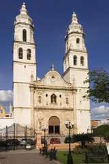Fototapeta na wymiar Historic town of Campeche, Cathedral of Nuestra Senora de la Concepcion, Province of Campeche, Yucatan peninsula, Mexico, UNESCO World Heritage Site