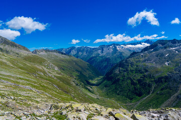 Fototapeta na wymiar Beautiful landscape in National park Hohe Tauern in summer, Austria