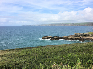 A view of the Cornish Coast at Port Isaac