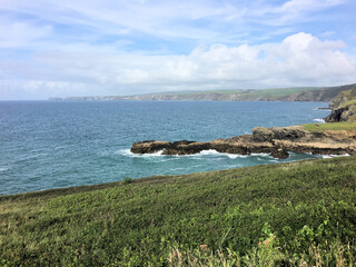 A view of the Cornish Coast at Port Isaac