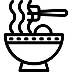 
Noodles Vector Icon
