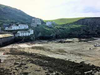 A view of the Cornish Coast at Port Isaac