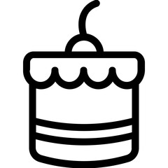 
Cake Vector Icon
