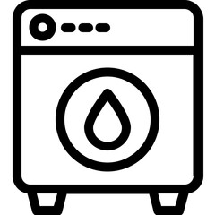 
Washing Machine Vector Icon
