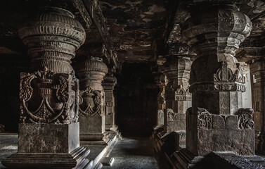 Mysterious and, one might even say, mystical Jain caves of Ellora