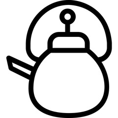
Tea Kettle Vector Icon
