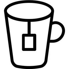 
Tea Cup Vector Icon
