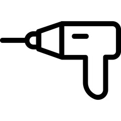 
Drill Vector Line Icon
