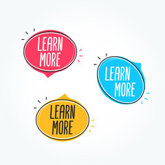 Learn More Casual Labels Set