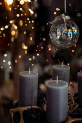 christmas baubles Christmas Decoration Advent Lights Bokeh