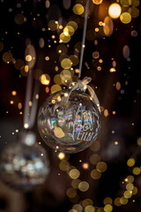 christmas baubles Christmas Decoration Advent Lights Bokeh