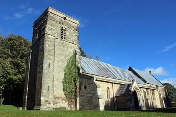 Fototapeta na wymiar St Peter's Church, Langtoft, East Riding of Yorkshire.