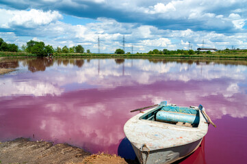 boat on the river