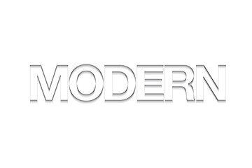 Modern, urban graphic design of a word 